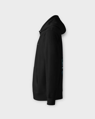 Industrial Muscle Black Hoodie