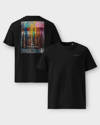 Vibrant Emotions Black T-Shirt