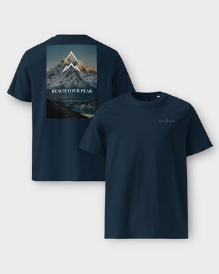 Navy Reach Your Peak T-Shirt