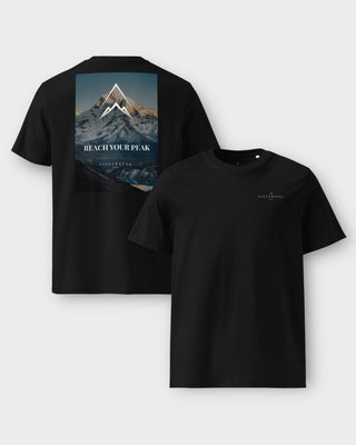 Black Reach Your Peak T-Shirt